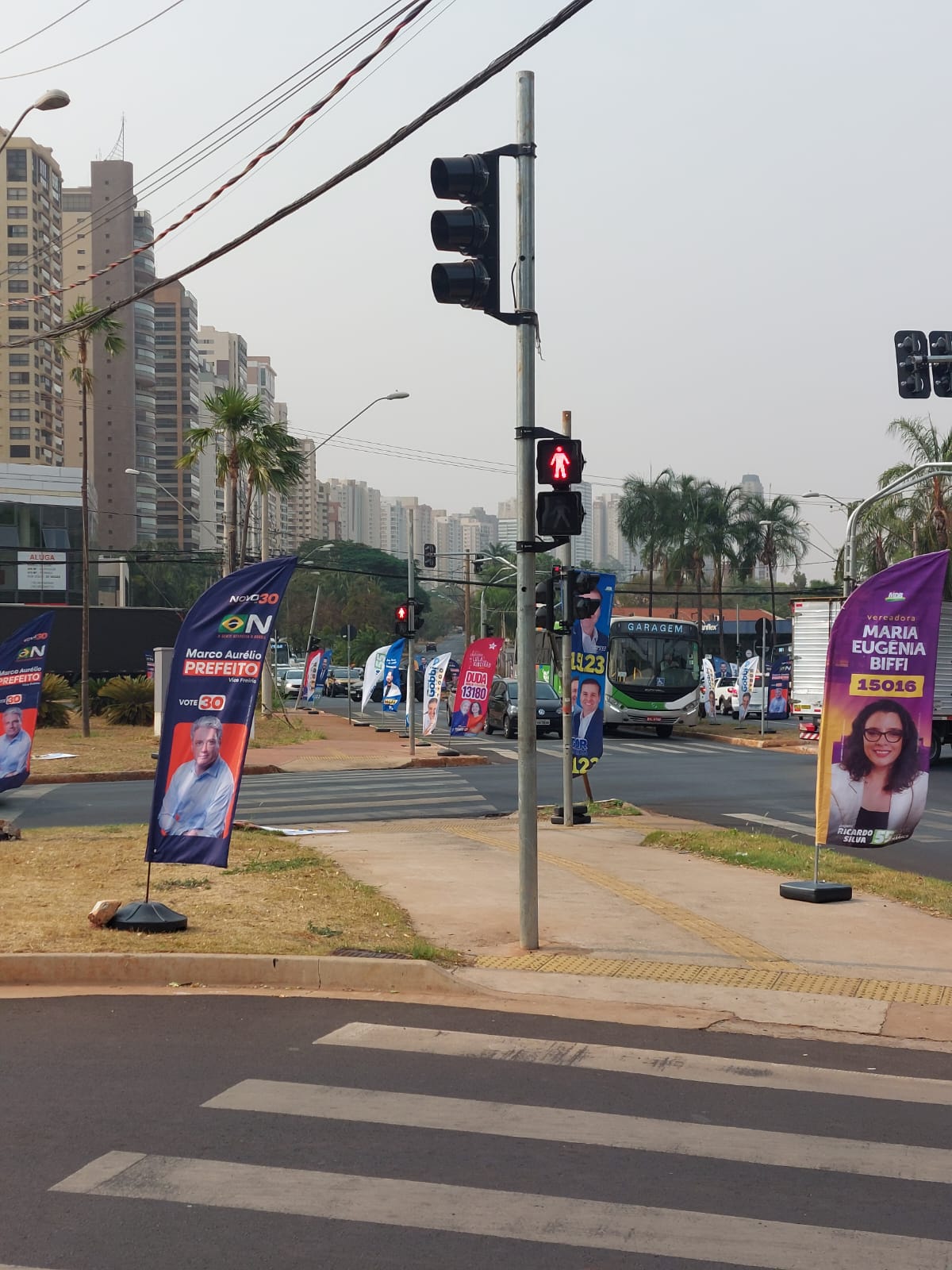 Verkiezingskoorts in Ribeirão Preto.