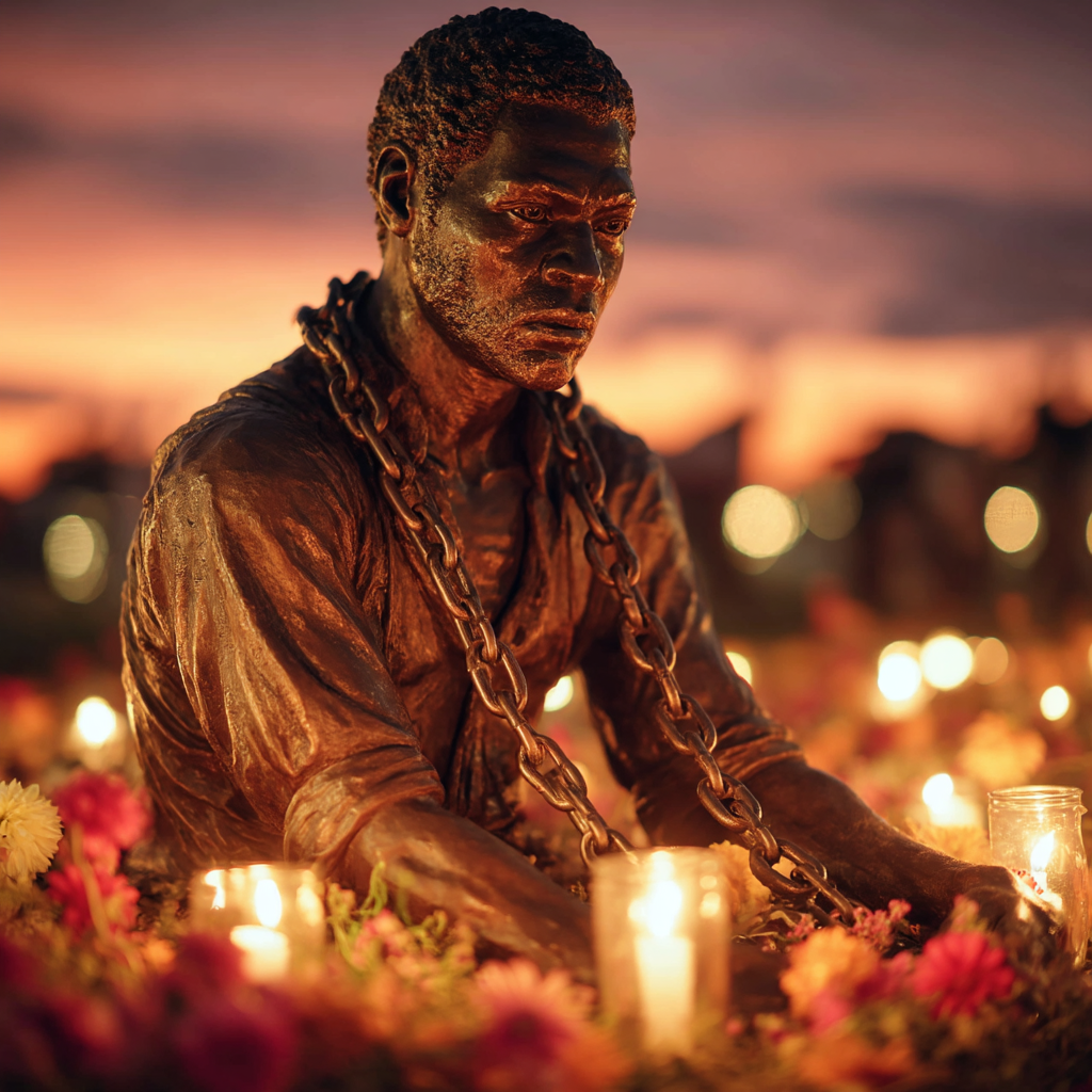 Een slavernijmonument