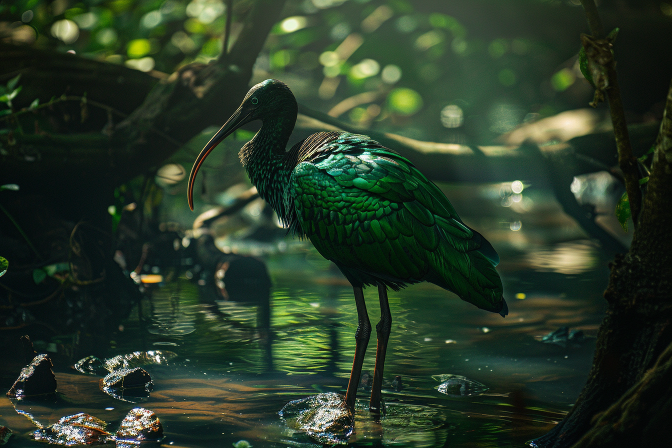 Groene Ibis Groene Ibis