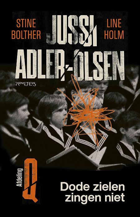 Omslag van de thriller Dode zielen zingen niet van Jussi Adler-Olsen.