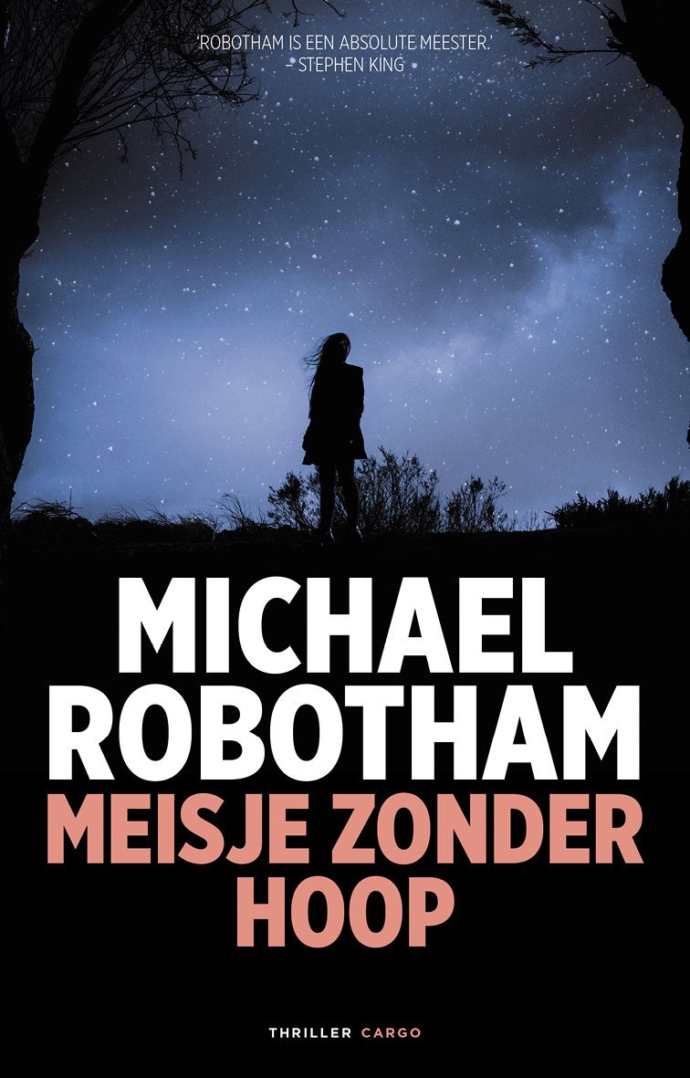 Omslag van de thriller Meisje zonder hoop van Michael Robotham.